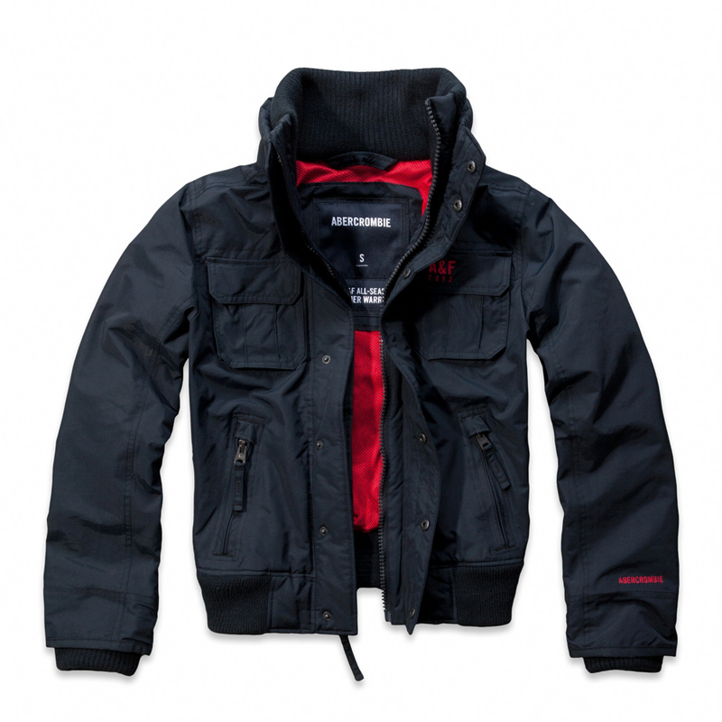 Abercrombie Fitch Hombres Toda Estación Tiempo Chaquetas AF7891